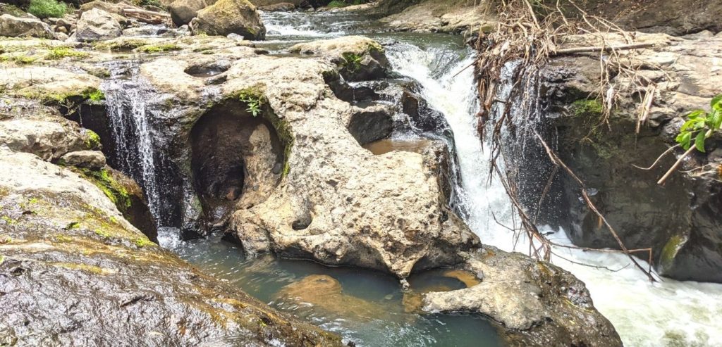 One of the waterfalls in Chorro las Mozas.