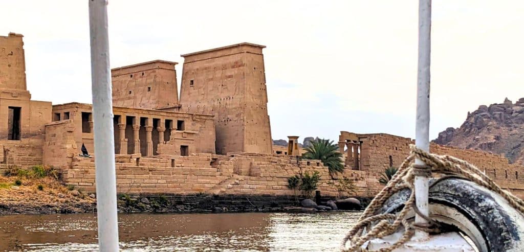 Philae Temple from the Nile