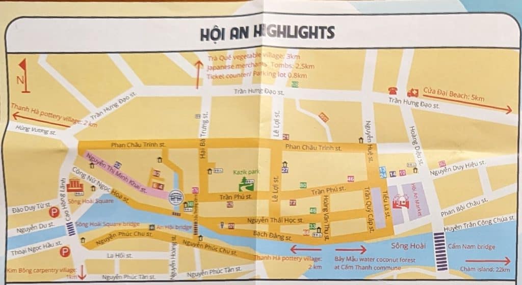 A picture of the map they give you when you buy tickets for Old Town.