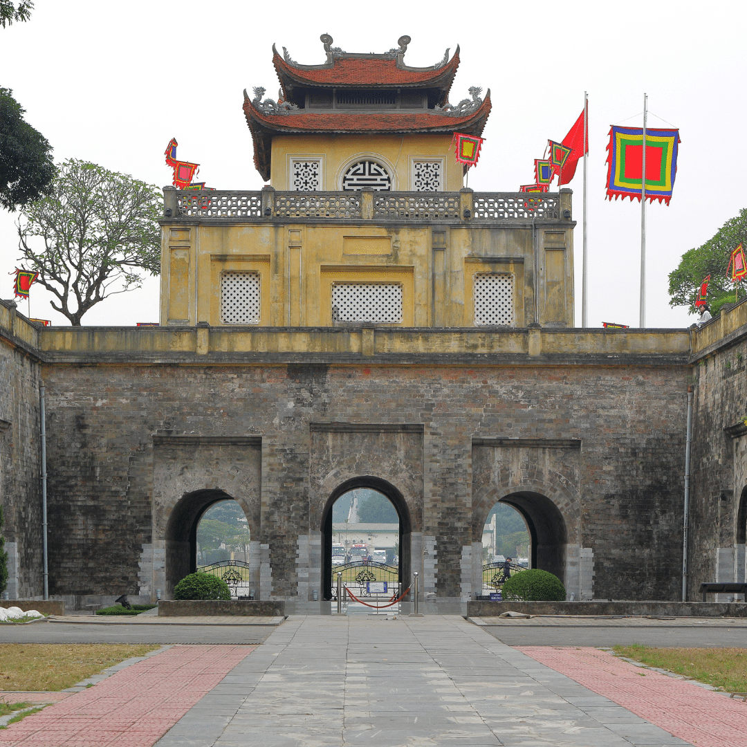 An image of the Thang Long Citadel.