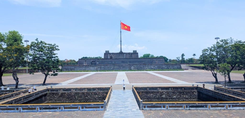 Flag Pole in Hue Imperial City