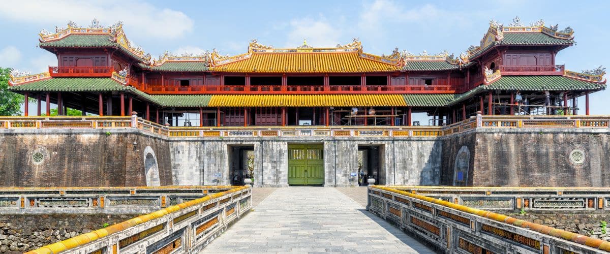 Meridian Gate to the Imperial City in Hue