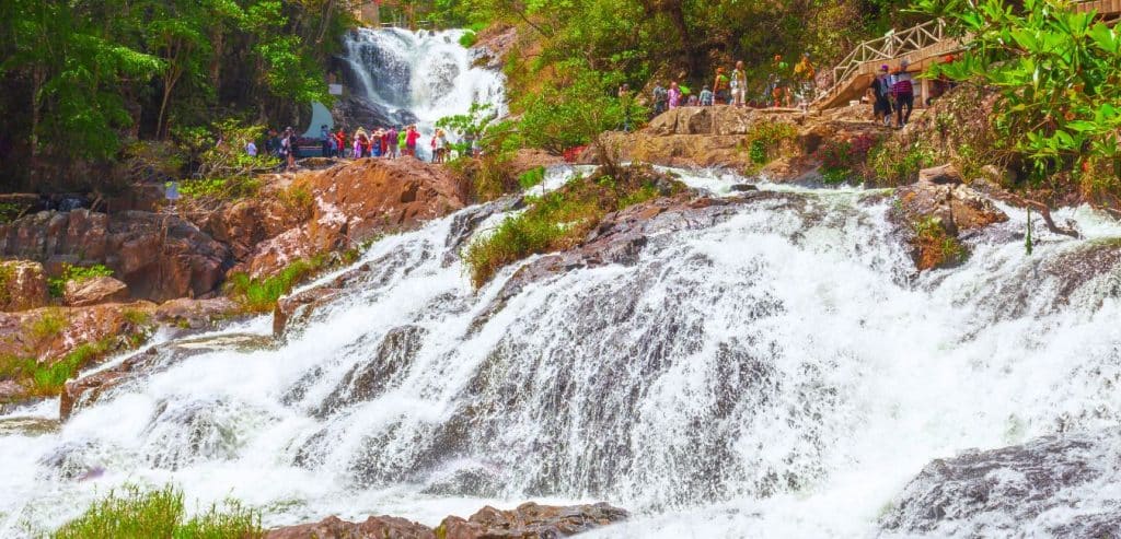Datanla Waterfalls in Da Lat, Vietnam