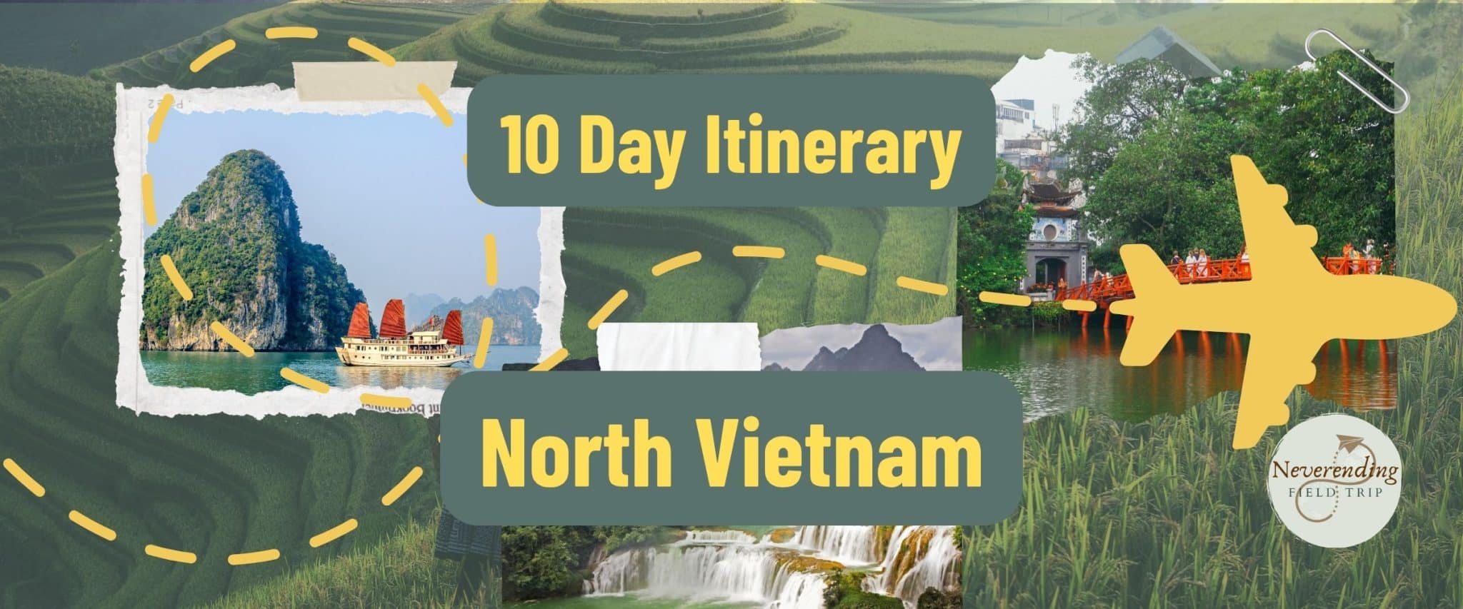 A collection of photos from across North Vietnam